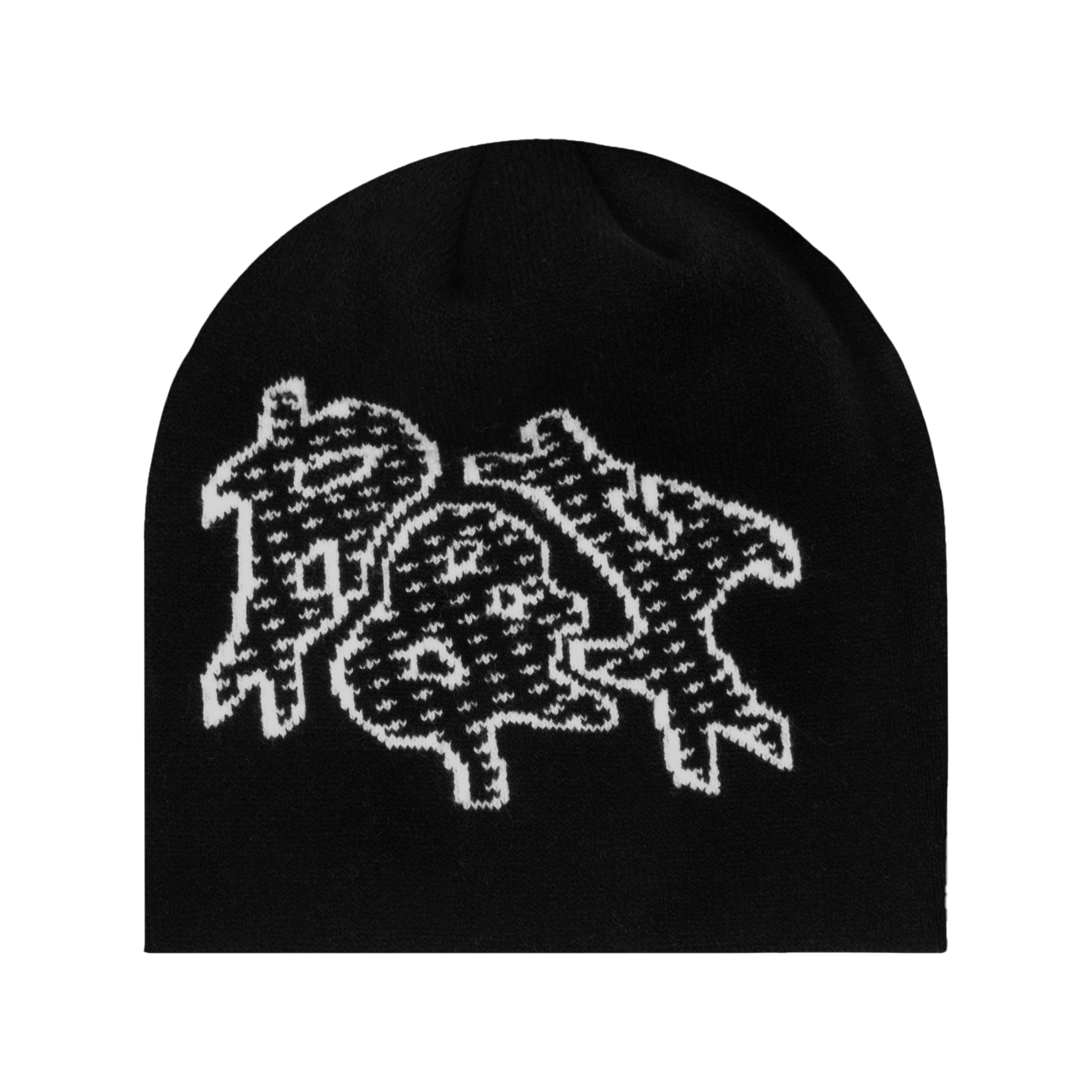 PNY TRACK PATTERN BEANIE BLACK – PUNKANDYO