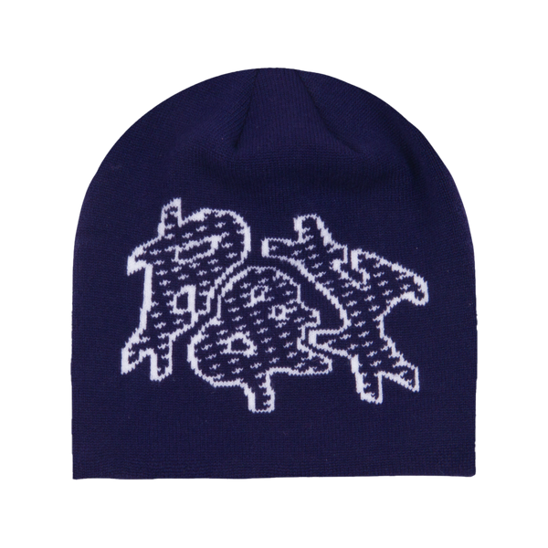 PNY TRACK PATTERN BEANIE NAVY