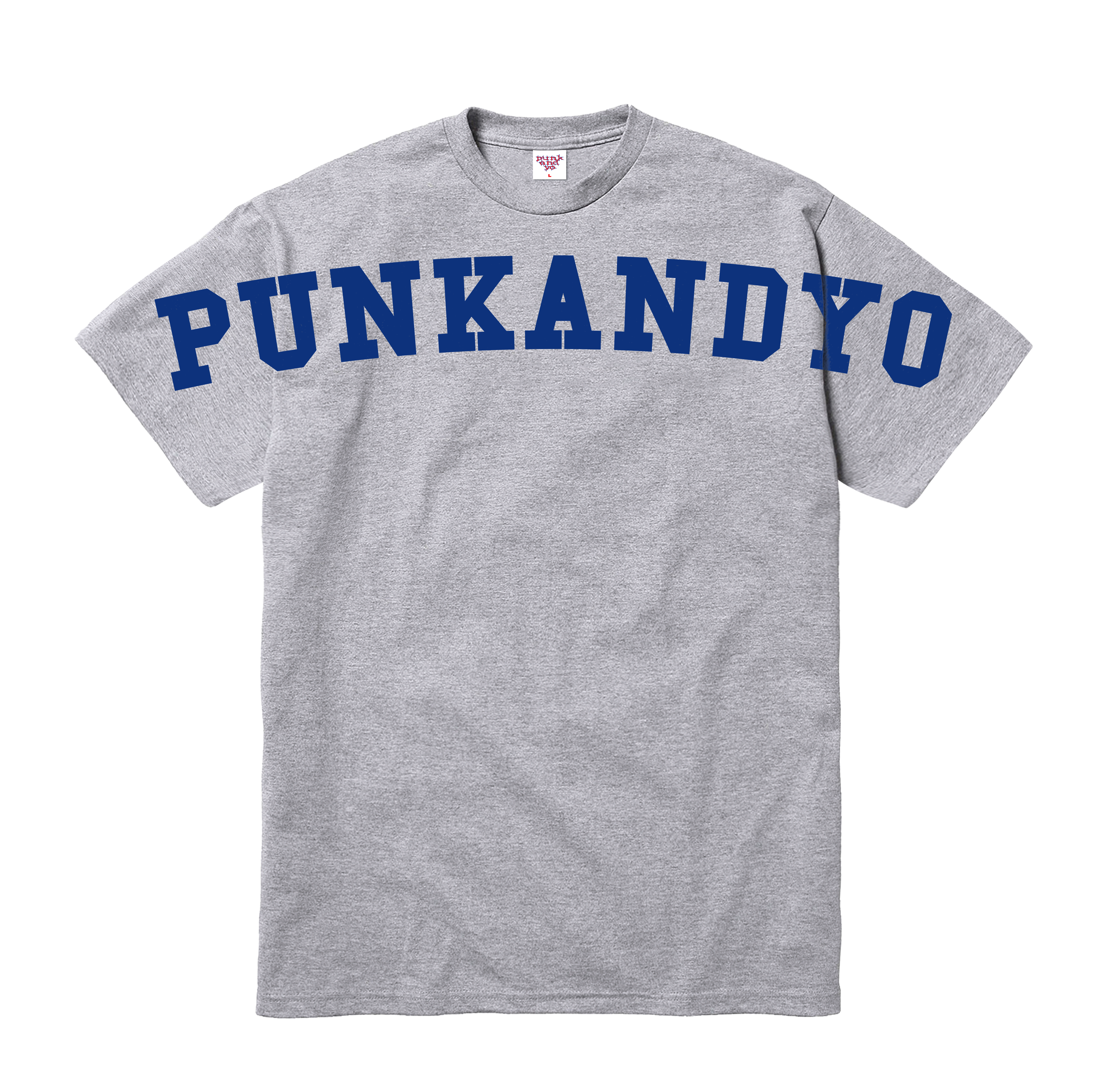 OVER-PRINT VARSITY SHIRT GREY – PUNKANDYO OVER-PRINT VARSITY SHIRT GREY – PUNKANDYO