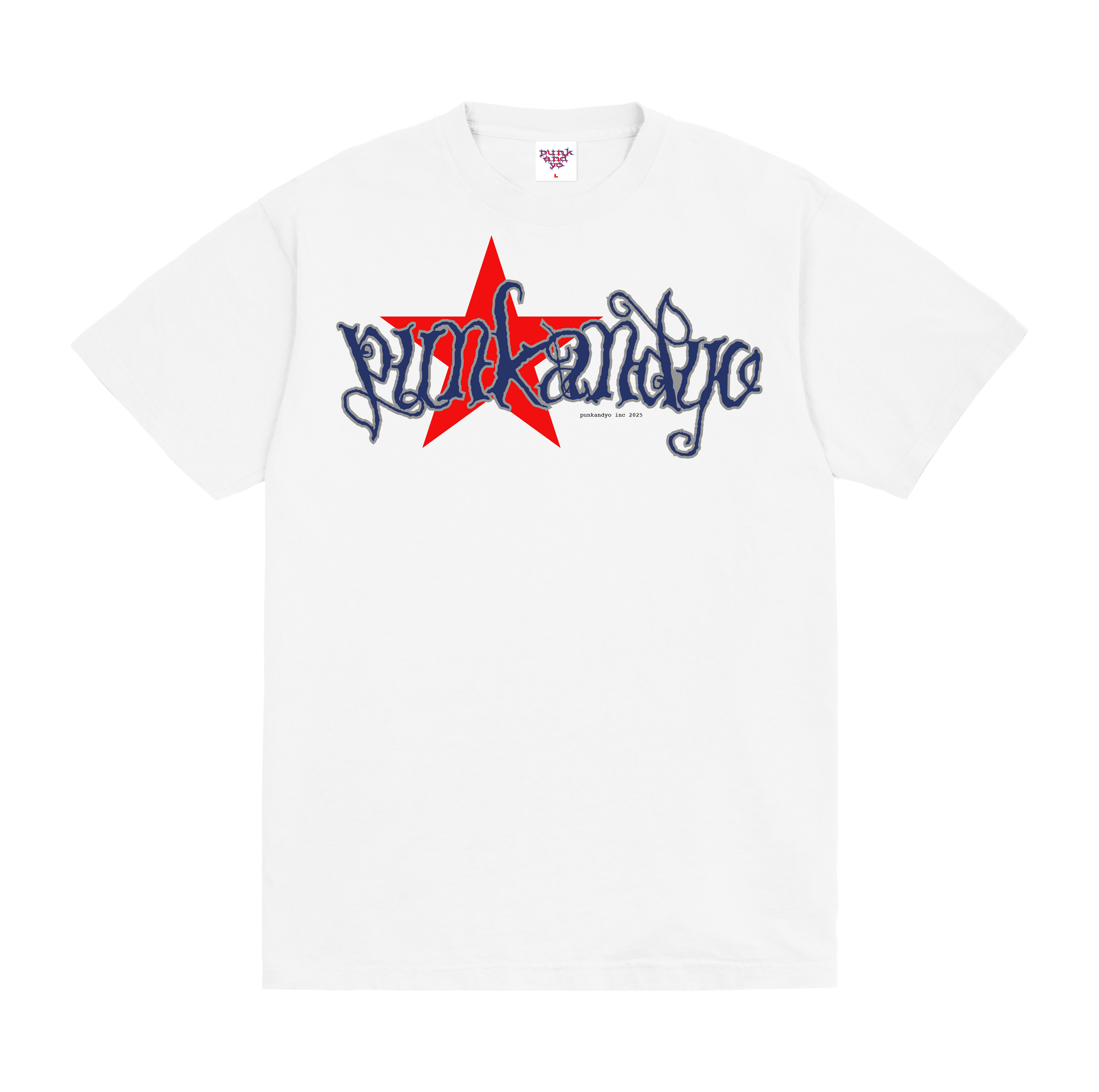 ALL STAR WHITE TSHIRT – PUNKANDYO ALL STAR WHITE TSHIRT – PUNKANDYO