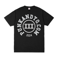 XXX COLLEGE T-SHIRT BLACK