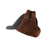 EAR FLAP HAT BLACK