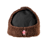 EAR FLAP HAT BLACK