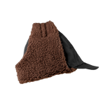 EAR FLAP HAT BLACK