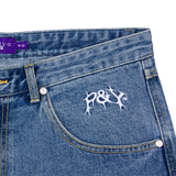 CURVE DENIM SHORTS LIGHT BLUE