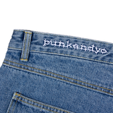 CURVE DENIM SHORTS LIGHT BLUE