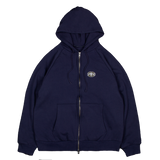 1960 THERMAL LINED ZIP HOODIE NAVY