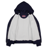 1960 THERMAL LINED ZIP HOODIE NAVY