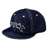 BLUE DENIM FLOPPY CAP
