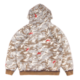 WHITE CAMO RAGLAN HOODIE