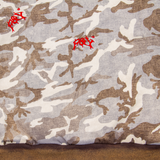 WHITE CAMO RAGLAN HOODIE