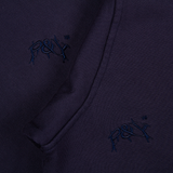 AEH ZIP HOODIE NAVY
