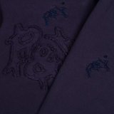 AEH ZIP HOODIE NAVY