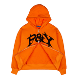 P&Y ZIP HOODIE ORANGE