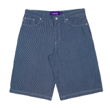 STRIPED BLUE SHORTS