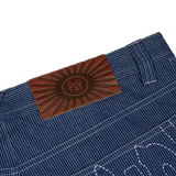 STRIPED BLUE SHORTS