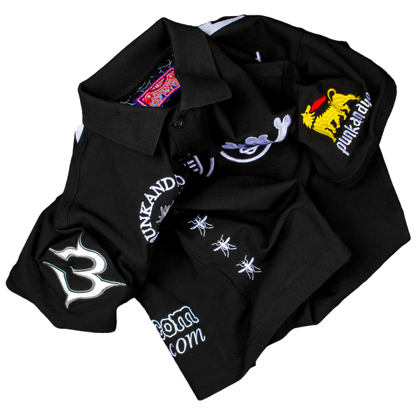 PUNKANDYO ポロシャツ ZIRCHI POLO BLACK ZIRCHI POLO BLACK – PUNKANDYO
