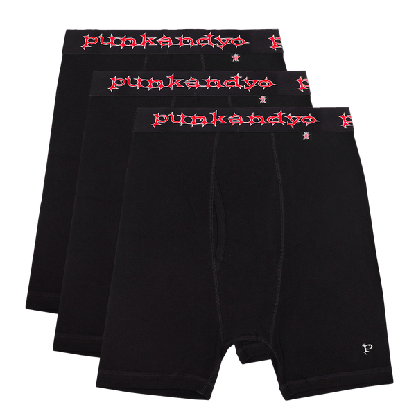 RED\BLACK BOXERS (3-PACK)