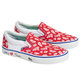 PUNKANDYO VANS SLIP ON RED