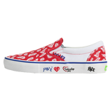 PUNKANDYO VANS SLIP ON RED
