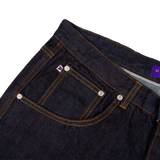 VARSITY DENIM SHORTS INDIGO
