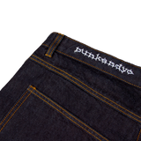 VARSITY DENIM SHORTS INDIGO