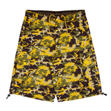 CARGO SWIM SHORTS YELLOW CAMO