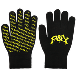 3 PACK GLOVES BLACK