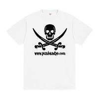 WHITE SKULL TSHIRT