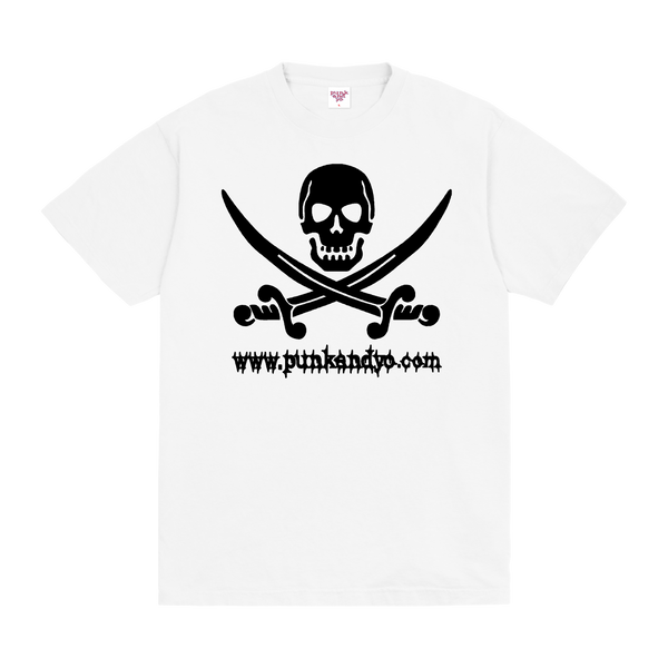 WHITE SKULL TSHIRT