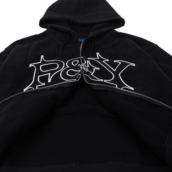punkandyo fuckthisindustry P&Yパーカー P&Y BLACK HOODIE – PUNKANDYO